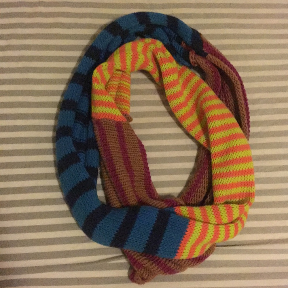 Madewell Striped infinity scarf